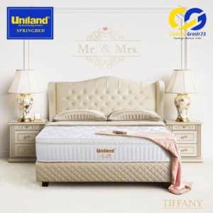 Uniland Springbed Rivera Pillowtop Tiffany Full Set Kasur Spring Bed
