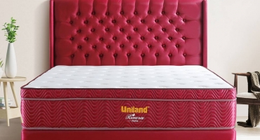Uniland Springbed Rivera Plushtop Paris – Kasur Spring Bed Matras Full Set